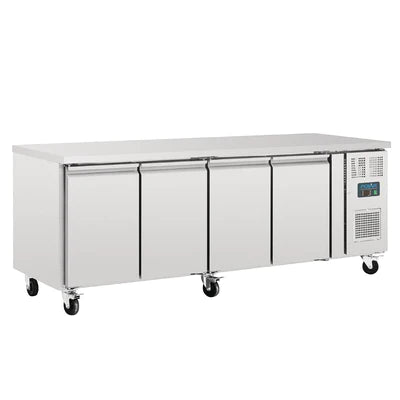 Polar U-Series 4 Door Counter Fridge 553Ltr UA049-A